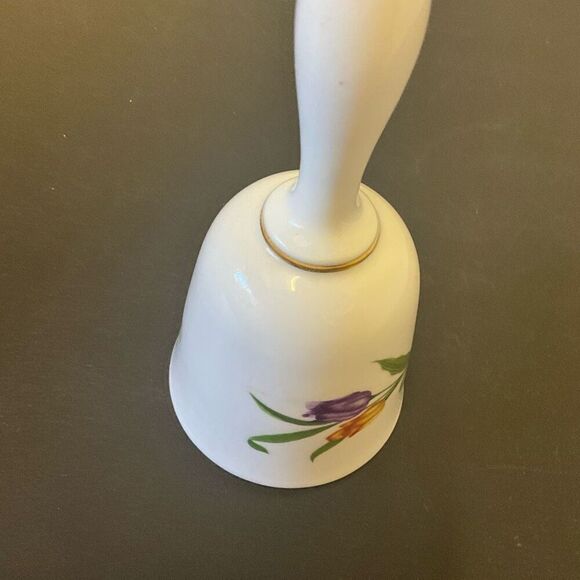 Vintage Bareuther Floral Bell Royal Porzellan Bavaria Germany - Picture 5 of 6